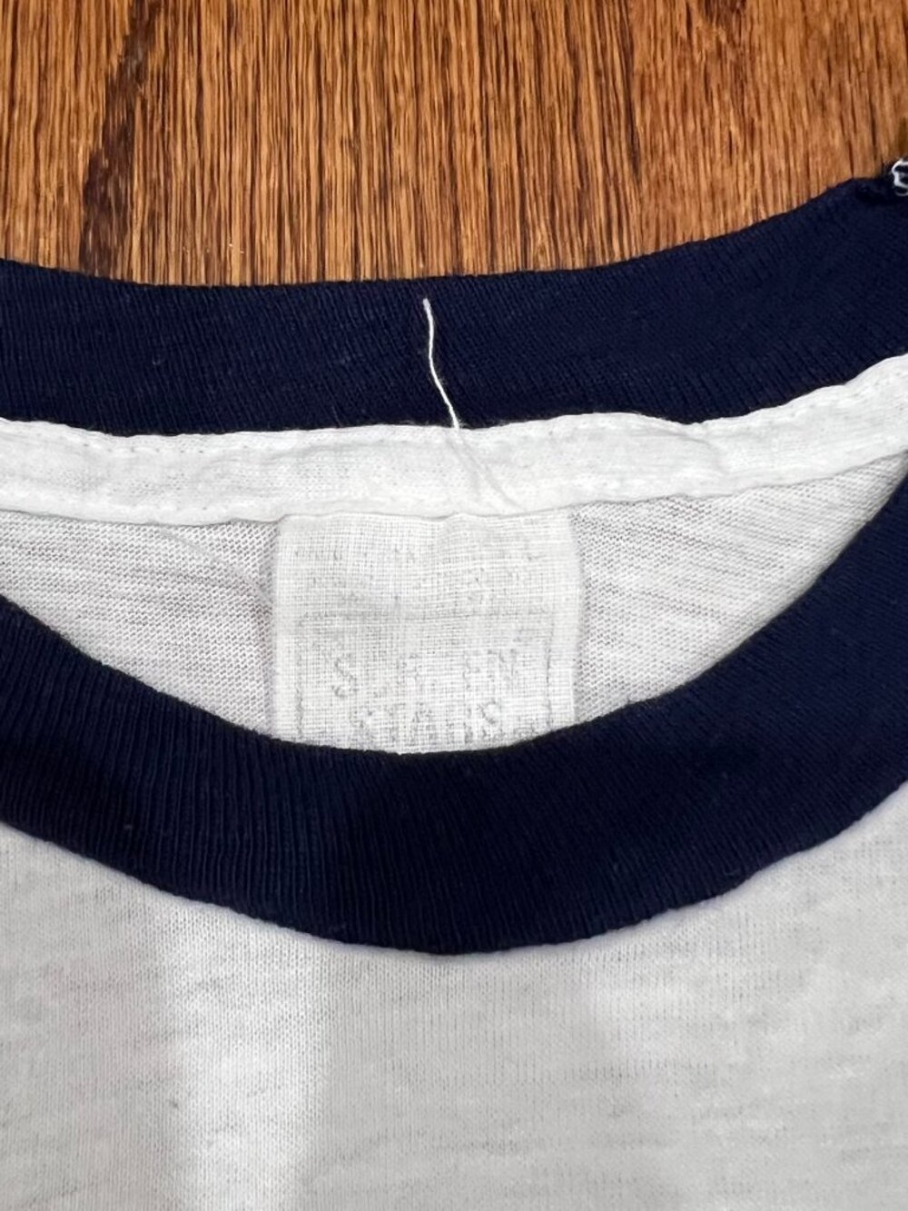 True Vintage Ringer Tee M/L - Picture 7 of 7